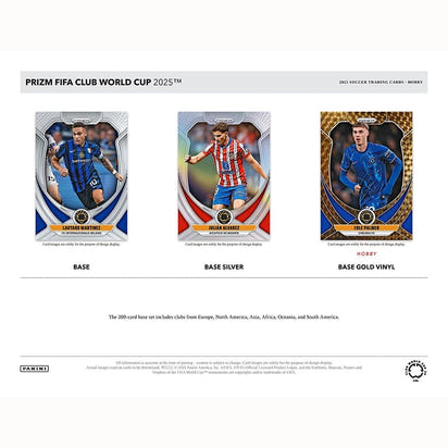 2025 Panini Prizm FIFA Club World Cup Soccer Hobby Box