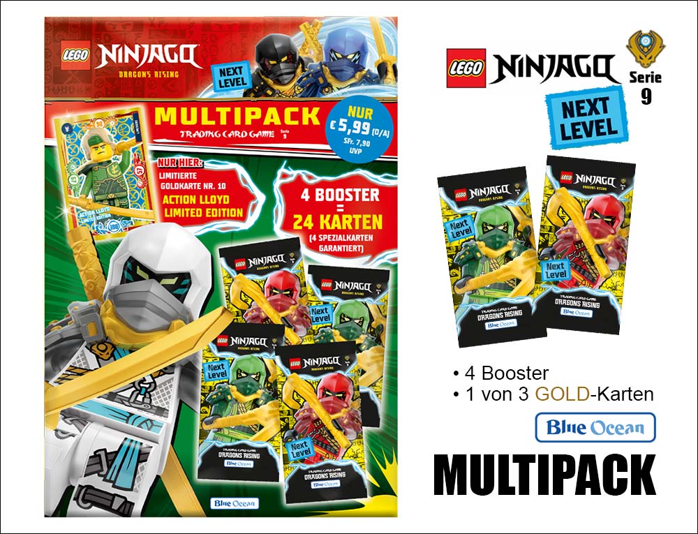 LEGO NINJAGO TC Serie 9 Next Level – MULTIPACK