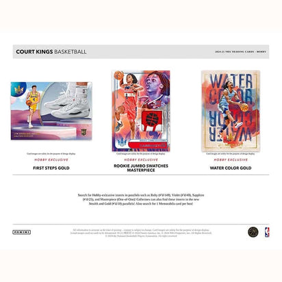 2024/25 Panini Court Kings Basketball NBA Hobby Box