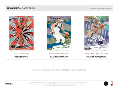 2024/25 Panini Revolution Basketball NBA Mega Box