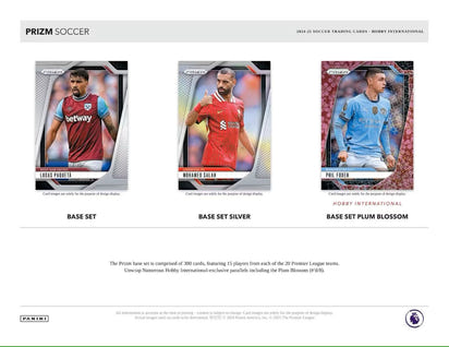 2024/25 Panini Prizm Premier League Soccer (Fußball) EPL International Hobby Box
