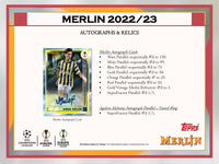 2022/23 Topps Merlin Chrome UEFA Club Competitions Soccer (Fussball) Hobby Box