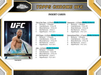 2024 Topps Chrome UFC Hobby Box
