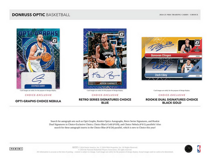 2024/25 Panini Donruss Optic Basketball NBA Choice Box