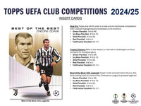 2024/25 Topps UEFA Club Competitions Soccer (Fußball) BLASTER Box
