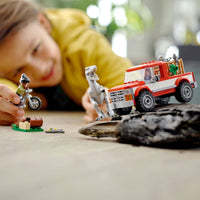 LEGO Jurassic World Blue and Beta Velociraptor Capture 76946 with Truck and 2 Dinosaur Toys for Kids, 2022 Dominion Movie Inspired Set