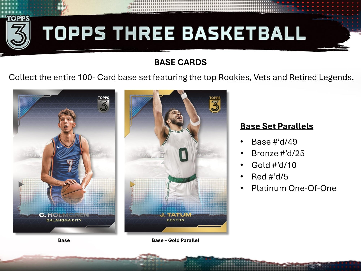 2023/24 Topps Three Basketball Hobby Box
