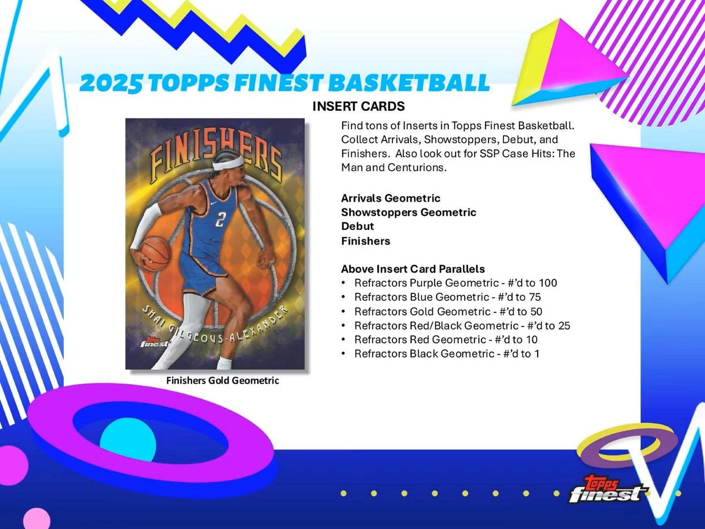 2024/25 Topps Finest Basketball Breaker Delight Box