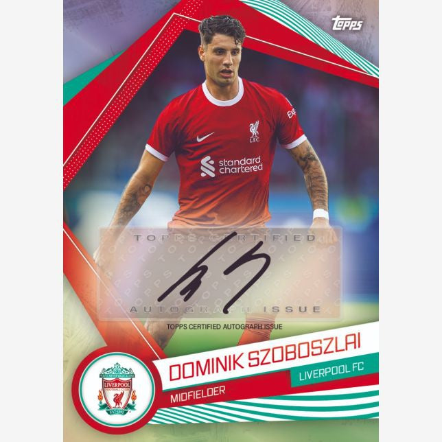 2023/24 Topps Liverpool FC Team-Set Hanger Box