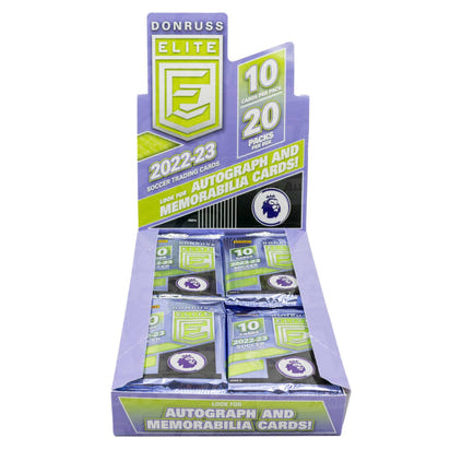 2022/23 Panini Donruss Elite Premier League Soccer (Fussball) Retail Box