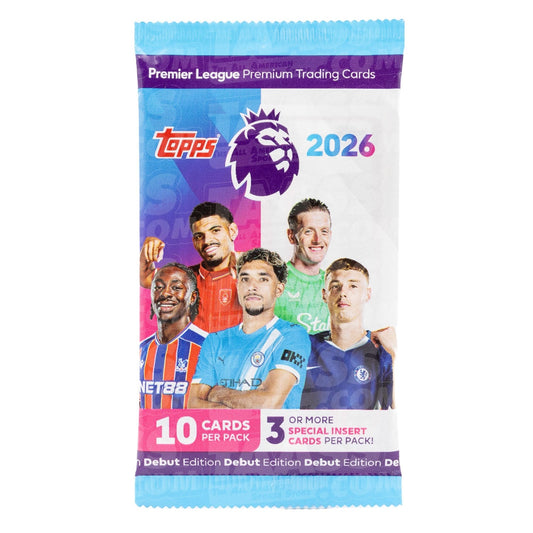 2025/26 Topps Premier League Soccer (Fußball) EPL Retail Pack