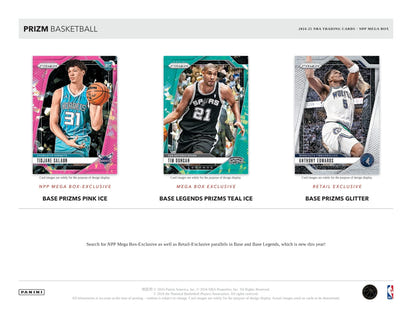 2024/25 Panini Prizm Basketball NBA Mega Box