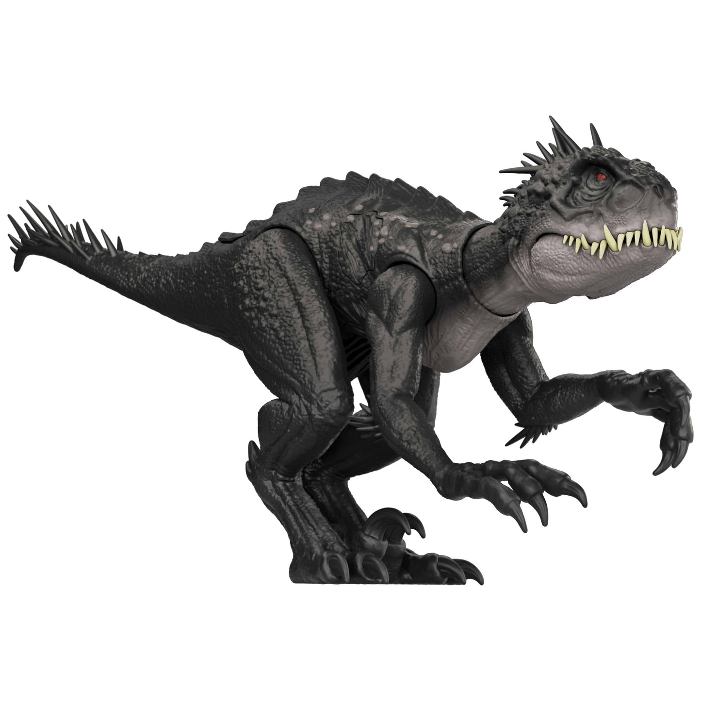Jurassic World Ultimate Damage Scorpios Rex Dinosaur Toy Figure with Damage, Light & Sound Toy