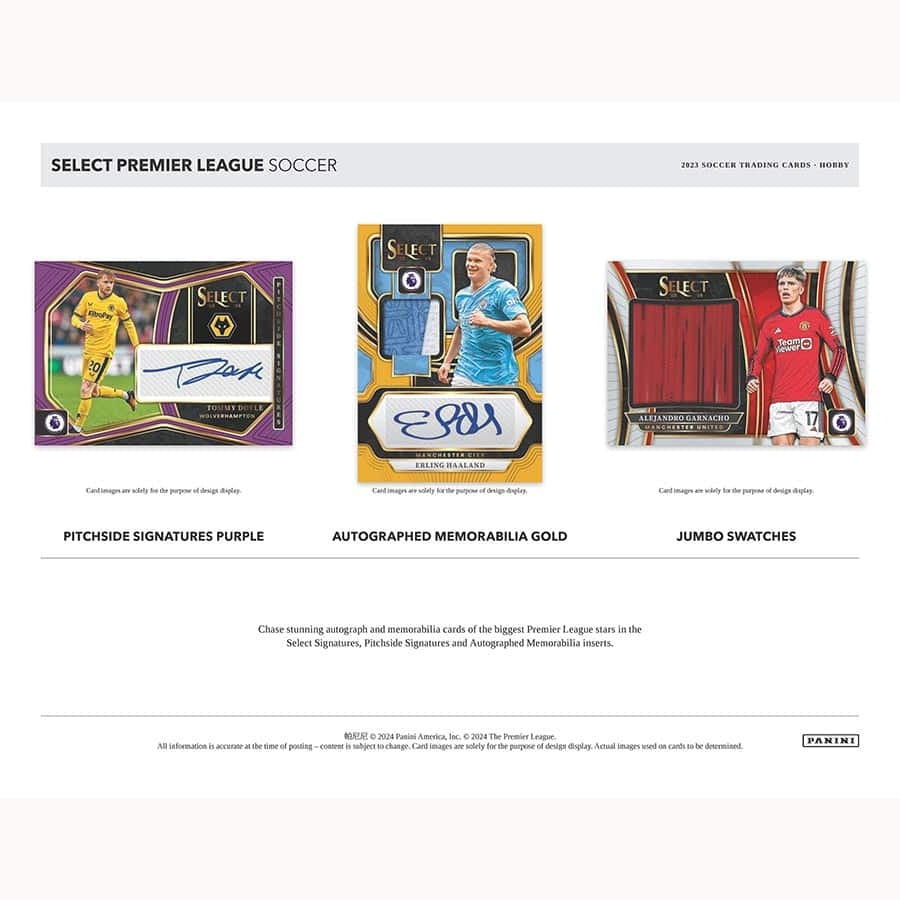 2023/24 Panini Select Premier League Soccer (Fußball) Hobby Box