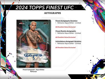 2024 Topps Finest UFC Blaster Box