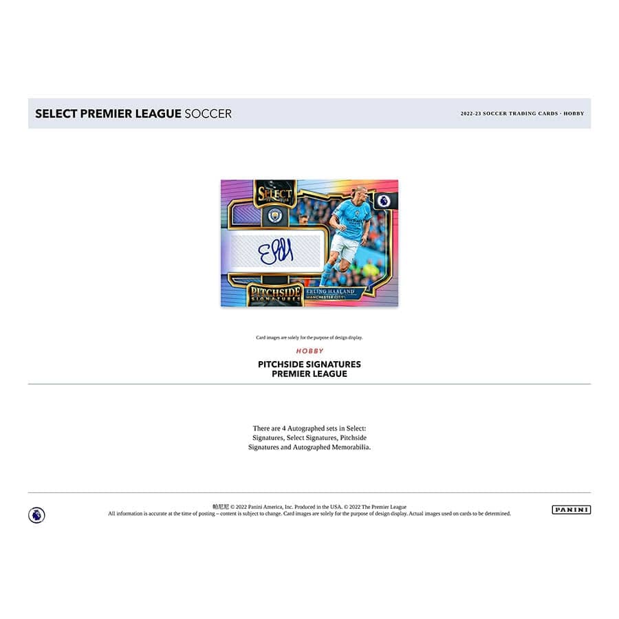 2022/23 Panini Select Premier League Soccer (Fußball) Hobby Box