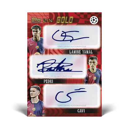 2024/25 Topps UEFA Club Competitions GOLD Soccer (Fußball) Hobby Box