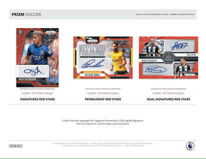 2024/25 Panini Prizm Premier League Soccer (Fußball) EPL International Hobby Box