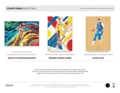 2024/25 Panini Court Kings Basketball NBA International Blaster Box
