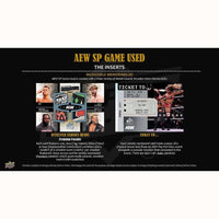2025 Upper Deck AEW SP Game Used All Elite Wrestling Hobby Box