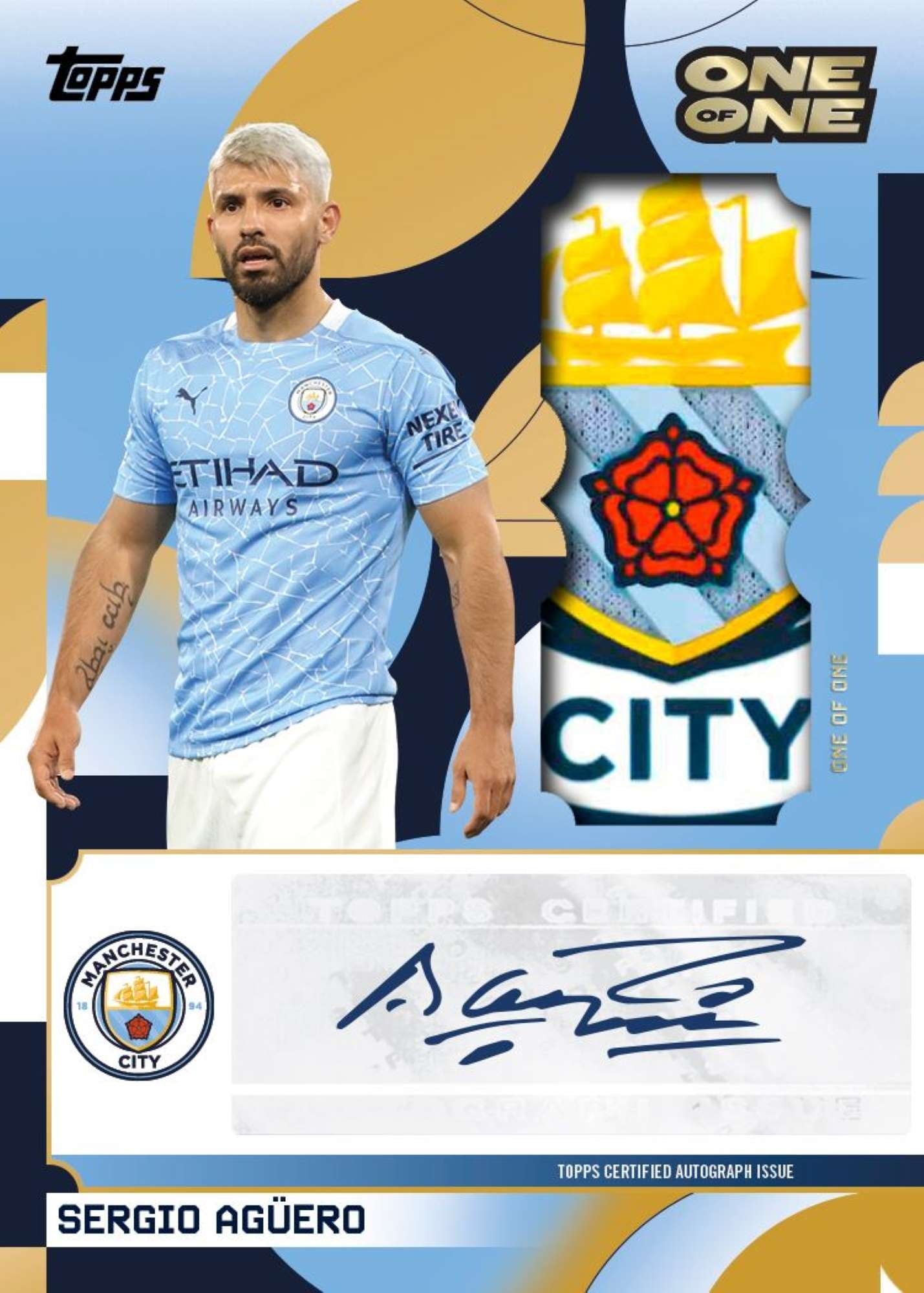2024/25 Topps Manchester City FC Official Team Set Box