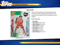 2024/25 Topps NBA G-League Basketball Hobby Box