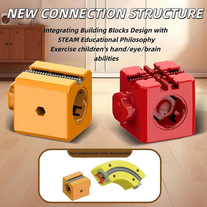 Magnetic Track Car Toys, Flexible Car Track Magnetic Train Set, DIY Race Car Track Building Kits with Train and Traffic Signs, for 4-8 Year Old Boy Toys Boys Girls Birthday Party Gifts (81PCS)