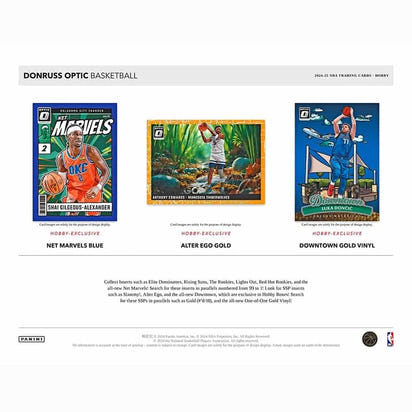 2024/25 Panini Donruss Optic Basketball NBA Hobby Box