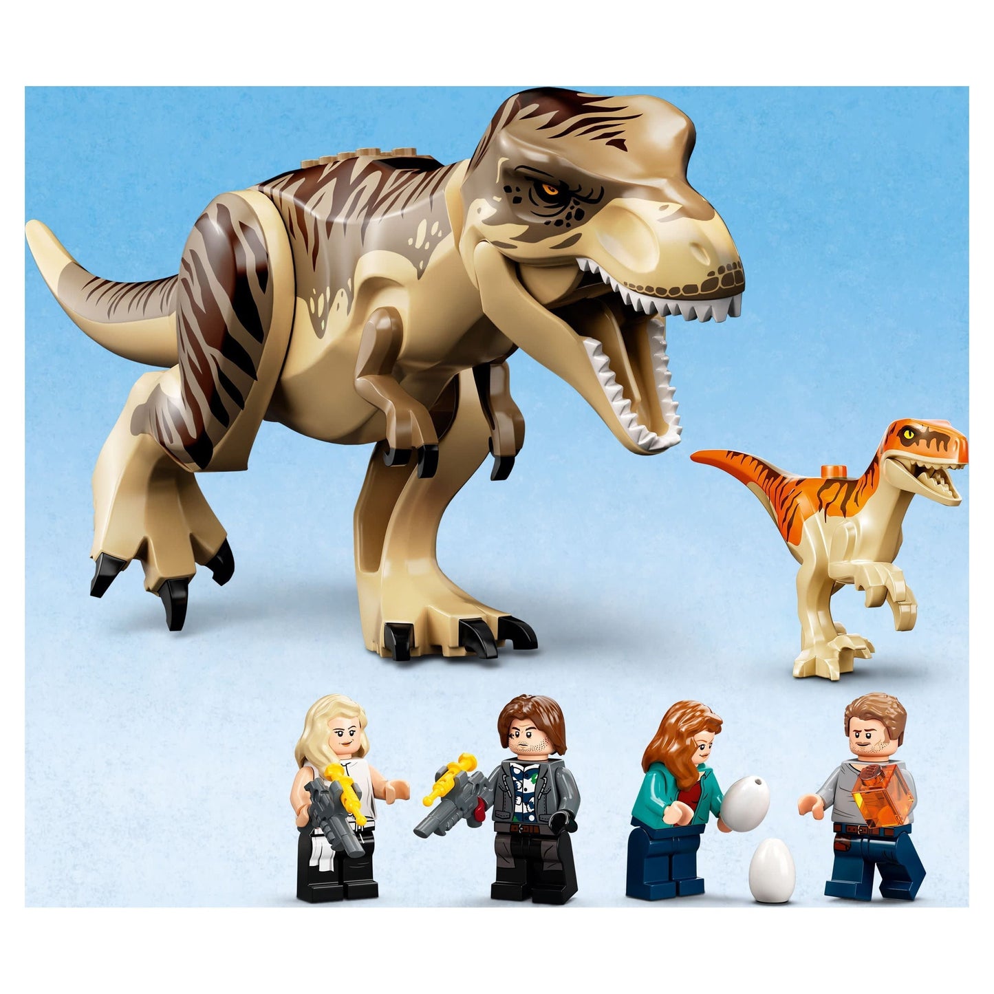 LEGO Jurassic World - T. Rex \u0026 Atrociraptor Dinosaur Breakout