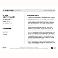 2023/24 Panini Contenders Optic Basketball NBA Hobby Box