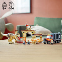 LEGO Jurassic World - T. Rex \u0026 Atrociraptor Dinosaur Breakout