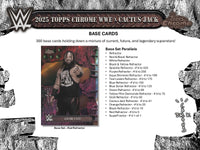 2025 Topps Chrome WWE x Cactus Jack Hobby Pack