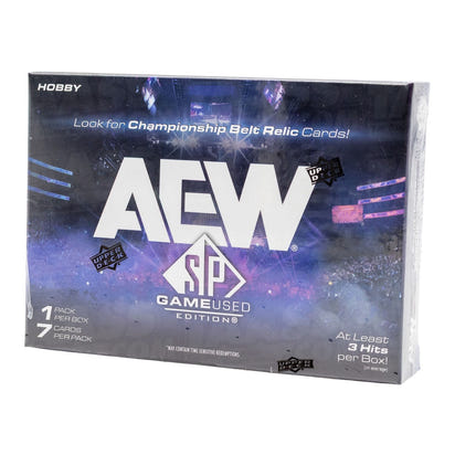 2025 Upper Deck AEW SP Game Used All Elite Wrestling Hobby Box
