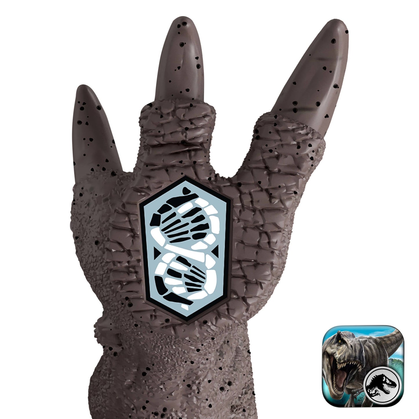 Jurassic World Rebirth Launch ‘N Battle Vehicle with 1 Human & 1 Raptor Figure, Turret & Projectiles