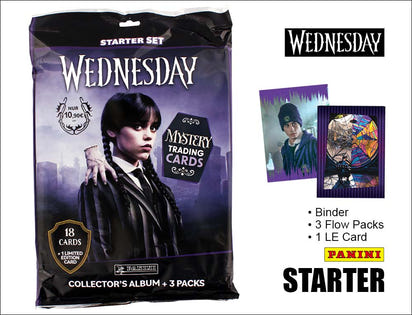 Wednesday Trading Cards – STARTER