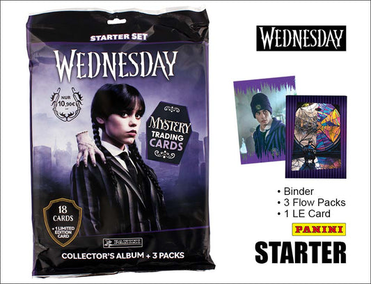 Wednesday Trading Cards – STARTER