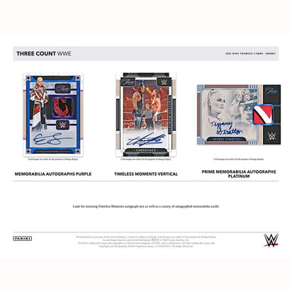 2024 Panini Three Count WWE Wrestling Hobby Box