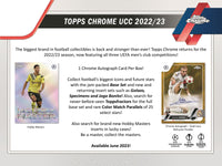 2022/23 Topps Chrome UEFA Club Competitions Soccer (Fussball) Hobby Box