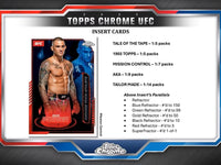 2025 Topps Chrome UFC Hobby Box