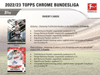 2022/23 Topps Chrome Bundesliga Soccer (Fussball) Hobby Box