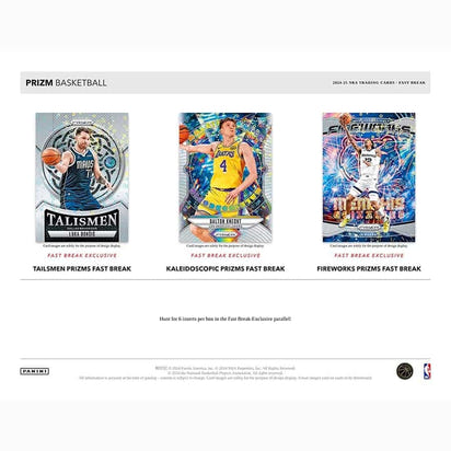 2024/25 Panini Prizm Basketball Fast Break NBA Box