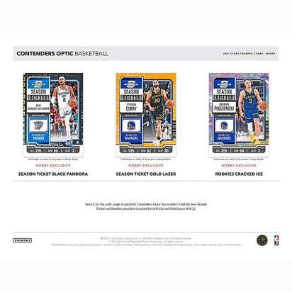 2023/24 Panini Contenders Optic Basketball NBA Hobby Box
