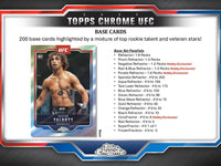 2025 Topps Chrome UFC Hobby Box