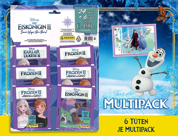 Disney Eiskönigin 2 / Frozen „Zwei Wege, ein Band“ Hybrid Serie – Multipack