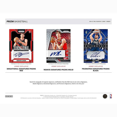 2024/25 Panini Prizm Basketball NBA Hobby Box