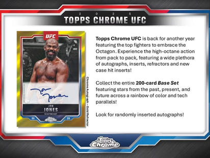 2025 Topps Chrome UFC Blaster Box