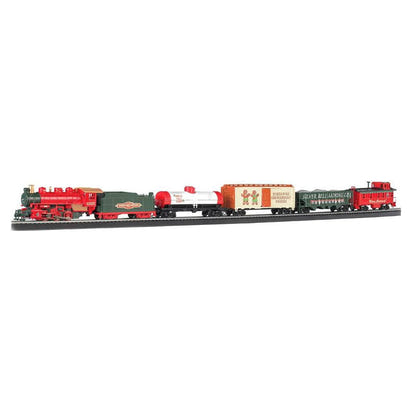 Bachmann Trains HO Scale Jingle Bell Express Ready To Run Electric Train Set