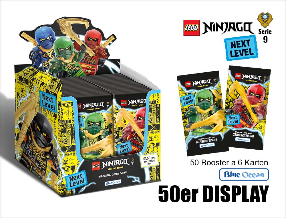 LEGO NINJAGO TC Serie 9 Next Level – DISPLAY