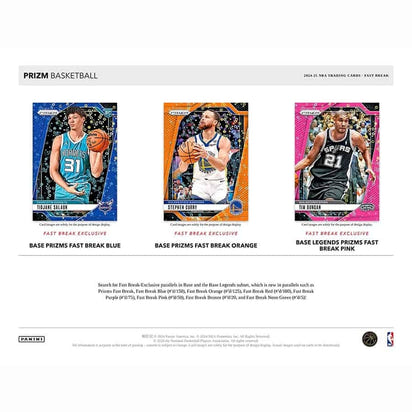 2024/25 Panini Prizm Basketball Fast Break NBA Box