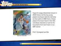 2024/25 Topps NBA G-League Basketball Hobby Box